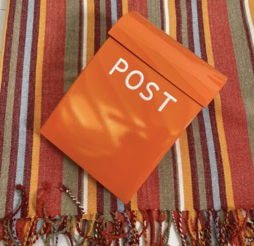 POST BOX – LARGE MAIL BOX - Orange 28 cm x 37 cm x 17 cm