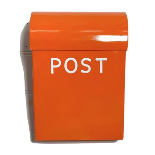 POST BOX – LARGE MAIL BOX - Orange 28 cm x 37 cm x 17 cm
