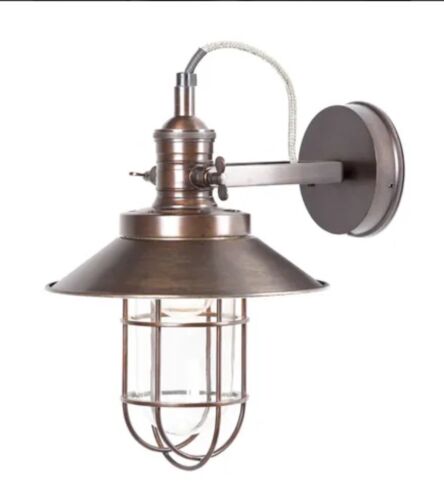 MAINE WALL LIGHT LIGHT BRONZE By Emac & Lawton