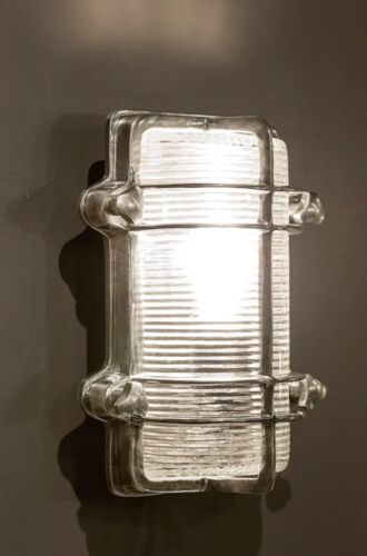 HARLEY OUTDOOR WALL LIGHT ANTIQUE SILVER By Emac Lawton