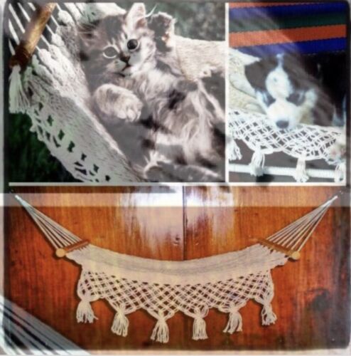 Pet  Hammock for Dog, Cat or Doll - hand made in Central America