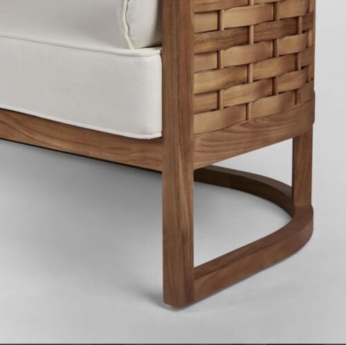 Weave Teak Sofa -Outdoor By Florabelle Living