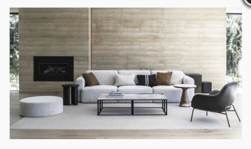 HIGH END Jessie Sofa Lounge Storm Boucle