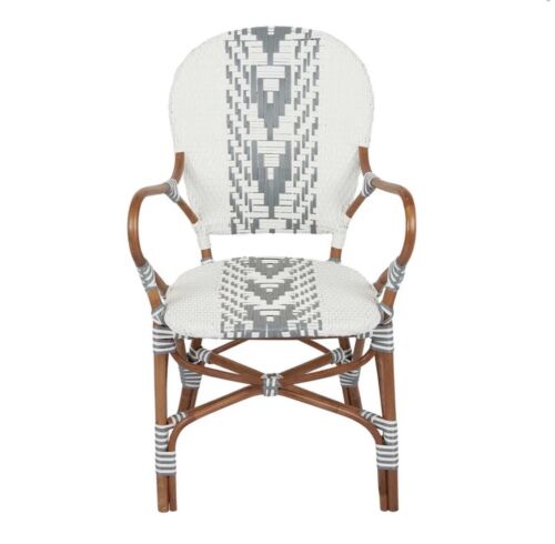TROPEZ RATTAN CHAIR GREY By Florabelle Living RRP$349.00