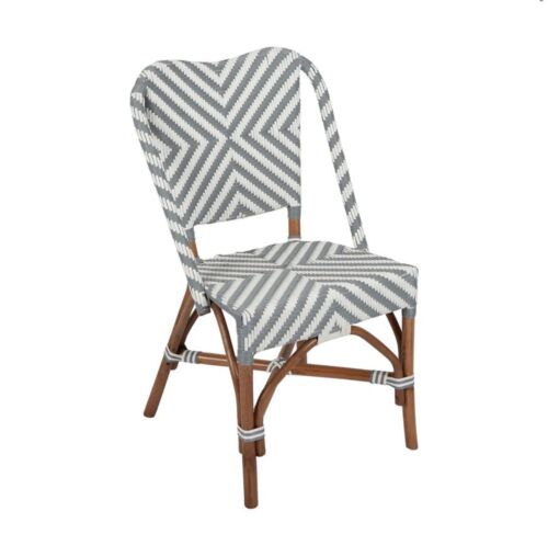 NORMANDY RATTAN DINING CHAIR GREY