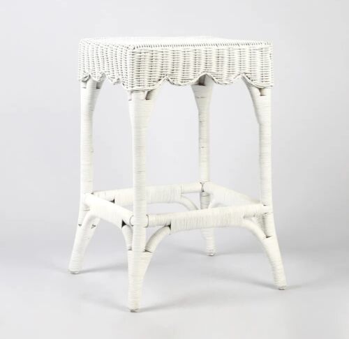 BELLE COUNTER STOOL WHITE By Florabelle Living - 65 cm Height