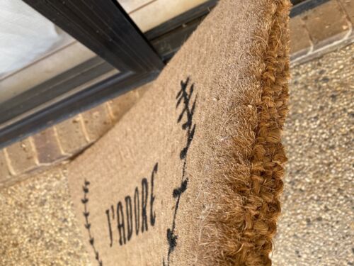 HIGH QUALITY Thick Doormat J’Adore-  45 X 75 X 4 CM Doormat Designs