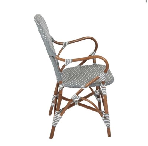 MATTISE RATTAN CHAIR GREY