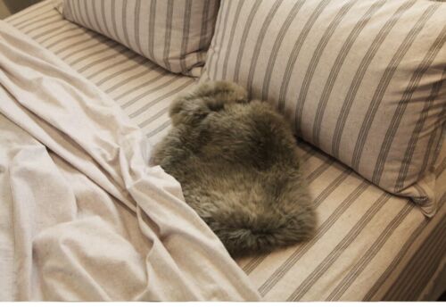 GENUINE 100% AUSTRALIAN Long Wool Hot Water Bottle Cover