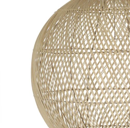 ASPEN CEILING PENDANT SHADE NATURAL By Emac & Lawton - 66 H x 64 W CM