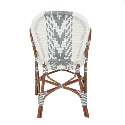 TROPEZ RATTAN CHAIR GREY By Florabelle Living RRP$349.00