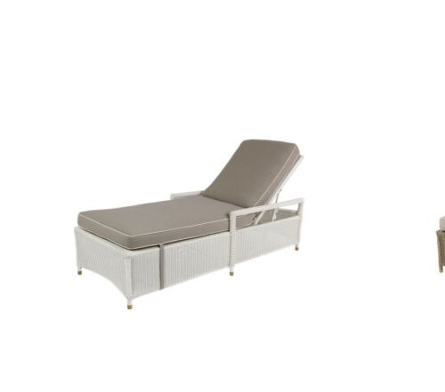 Sorrento Outdoor Lounger  - White - Australian Designed
