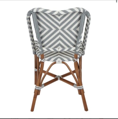 NORMANDY RATTAN DINING CHAIR GREY