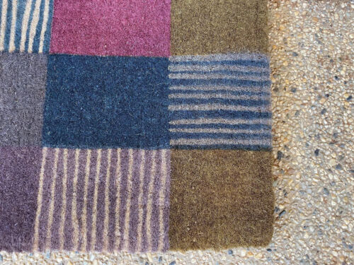 HIGH QUALITY Thick Door Mat Patchwork Squares  -  45 X 75 X 4 CM Doormat Designs