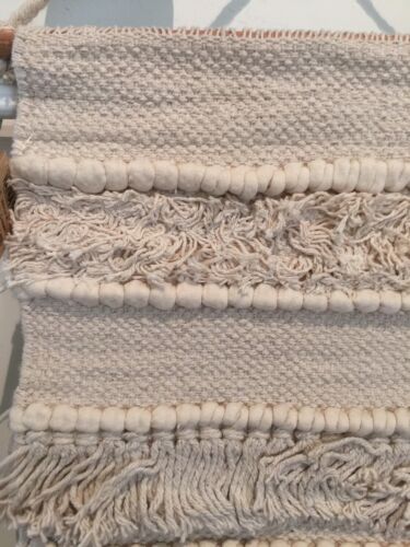Boho Wall Decor Hanging Cream  80x40x0.5 cm