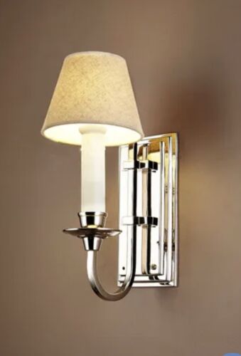 EAST BORNE WALL LIGHT BASE NICKEL By Emac & Lawton