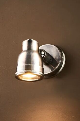 PASCO OUTDOOR WALL LIGHT ANTIQUE SILVER  By Emac & Lawton