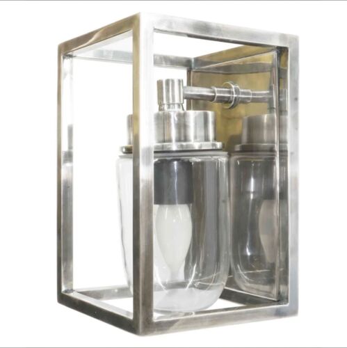 WELLINGTON OUTDOOR WALL LIGHT SILVER By Emac & Lawton