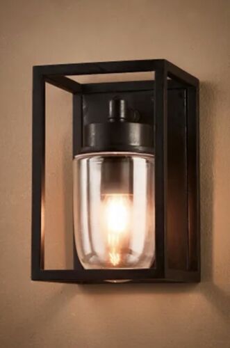 WELLINGTON OUTDOOR WALL LIGHT BLACK By Emac & Lawton