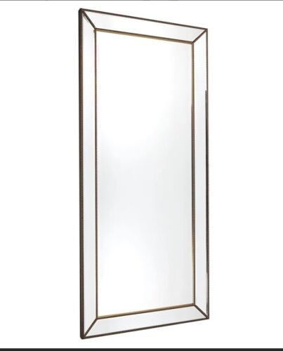 Zeta Floor Mirror - Antique Gold - 200 CM H - RRP $975