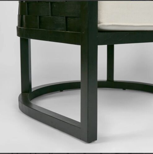 Weave Occasional Chair Black By Florabelle Living