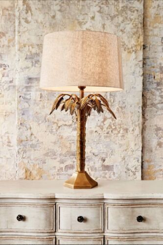 ROSEBAY TABLE LAMP BASE ANTIQUE BRASS - BASE ONLY By Emac Lawton
