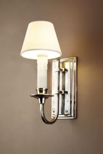 EAST BORNE WALL LIGHT BASE ANTIQUE SILVER