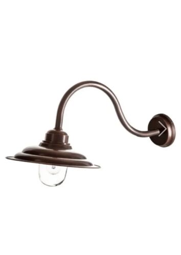 MONTERAY OUTDOOR WALL LIGHT DARK BRASS By Emac & Lawton