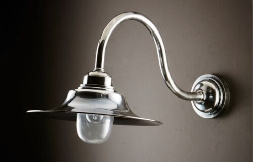 MONTERAY OUTDOOR WALL LIGHT Antique Silver By Emac & Lawton