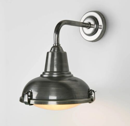 CATALINA OUTDOOR WALL LIGHT ANTIQUE SILVER By Emac & Lawton