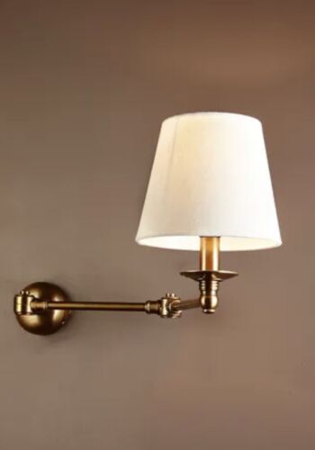 ** Pre Order PORTLAND WALL LIGHT BASE BRASS By Emac & Lawton Due 19 MAR 25