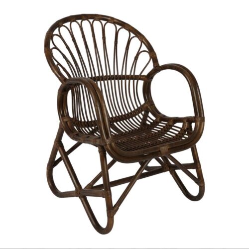 ALABAMA RATTAN CHAIR DARK ANTIQUE