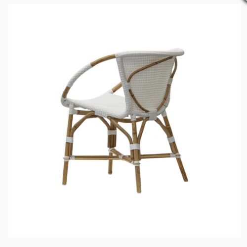 HIGH END RATTAN White Tide Armchair by Satara