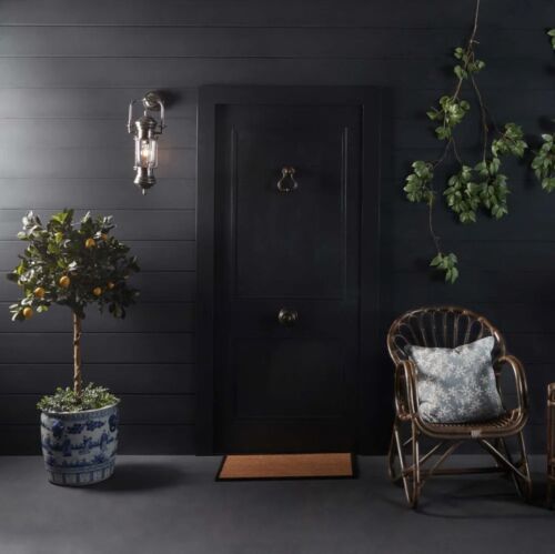 LISBON OUTDOOR WALL LIGHT ANTIQUE SILVER By Emac Lawton
