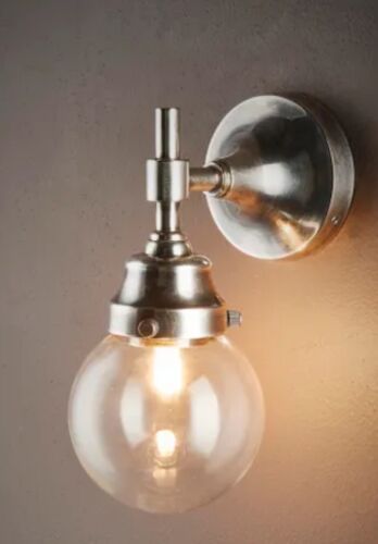 ICEBERG OUTDOOR WALL LIGHT ANTIQUE SILVER By Emac & Lawton