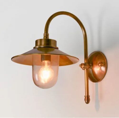 LEGACY OUTDOOR WALL LIGHT ANTIQUE BRASS By Emac & Lawton
