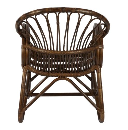 ALABAMA RATTAN CHAIR DARK ANTIQUE