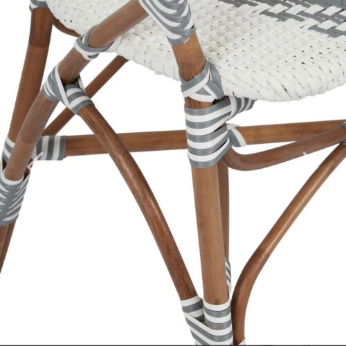 TROPEZ RATTAN CHAIR GREY By Florabelle Living RRP$349.00