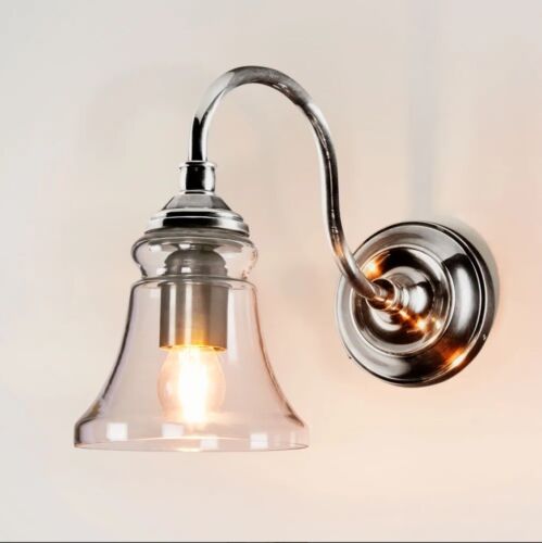 PLAZA WALL LIGHT ANTIQUE SILVER By Florabelle Living
