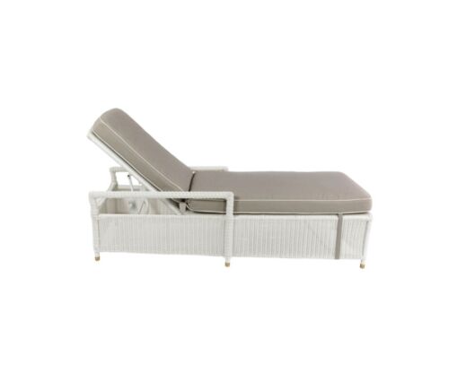 Sorrento Outdoor Lounger  - White - Australian Designed