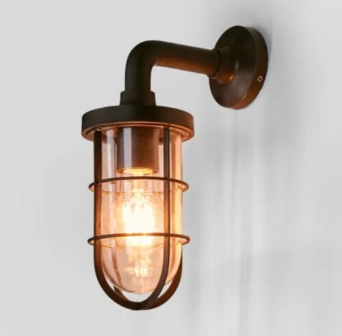 SUBMARINE OUTDOOR WALL LIGHT BLACK By Emac & Lawton