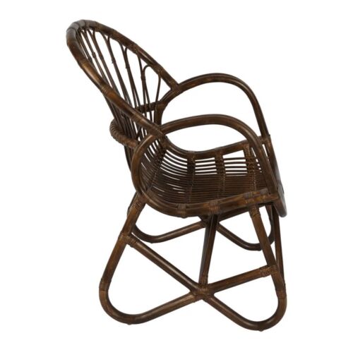 ALABAMA RATTAN CHAIR DARK ANTIQUE
