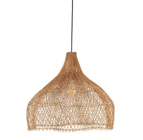 FONTUNA CEILING PENDANT SHADE NATURAL MEDIUM By Emac & Lawton  50 H x 60 W cm