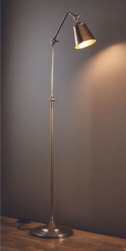 NEWBURY FLOOR LAMP ANTIQUE BRASS By Florabelle