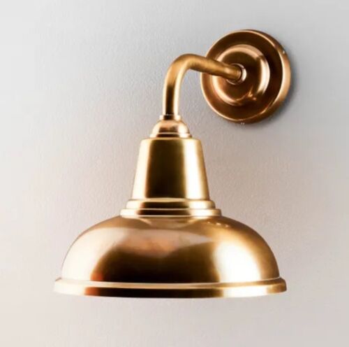 SEABROOK WALL LIGHT ANTIQUE BRASS By Emac & Lawton Due