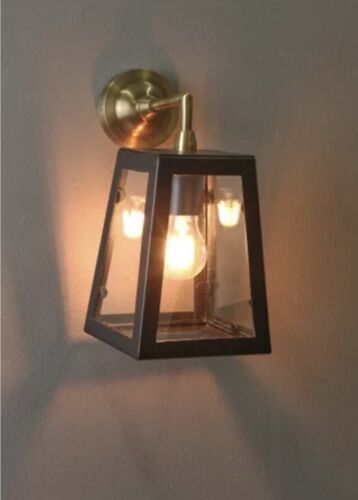 IBIZA WALL LIGHT ANTIQUE BRASS By Emac & Lawton