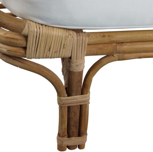 Gato Natural Rattan 3 Seater Sofa With Cushions