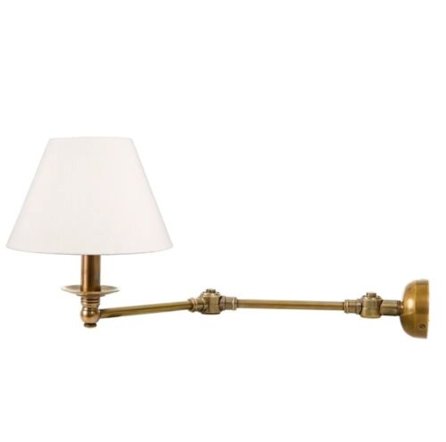 PORTLAND WALL LIGHT BASE BRASS (Base Only) By Emac & Lawton