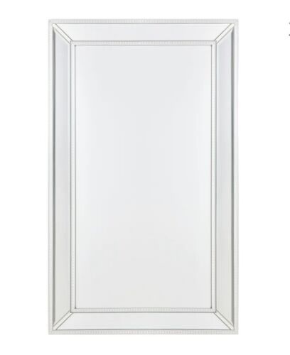 Zeta Wall Mirror - Medium White 92cm H