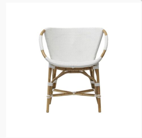 HIGH END RATTAN White Tide Armchair by Satara